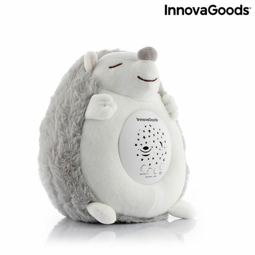 Hedgehog Soft Toy with White Noise and Nightlight Projector Spikey - Image 12