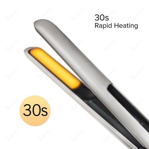 Cordless Hair Straightener Mini Portable Wireless Curler USB - Image 3
