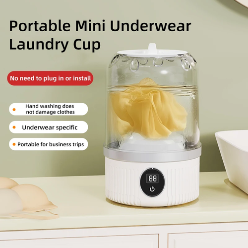 Wireless Charging 1PC Mini Household Electric Washing Cup Underwear