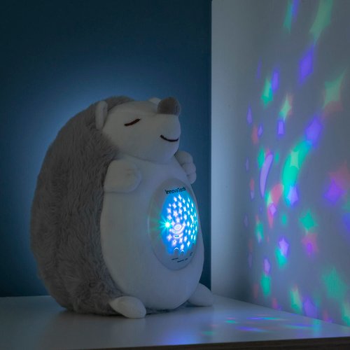Hedgehog Soft Toy with White Noise and Nightlight Projector Spikey - Image 23