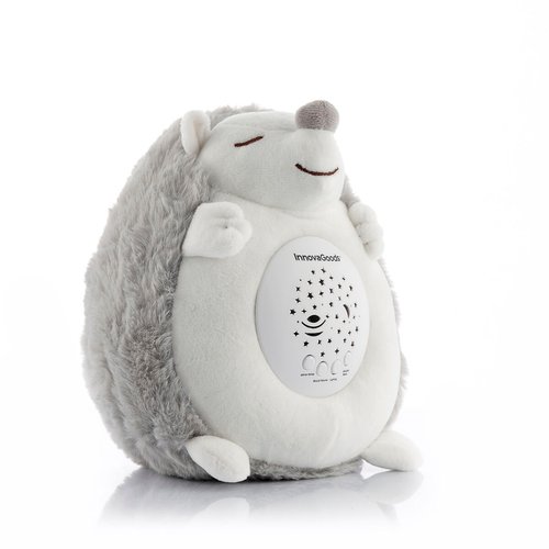 Hedgehog Soft Toy with White Noise and Nightlight Projector Spikey - Image 10